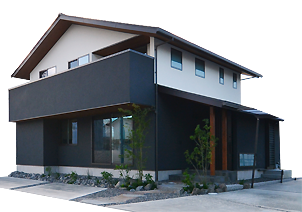 モデルハウス外観写真